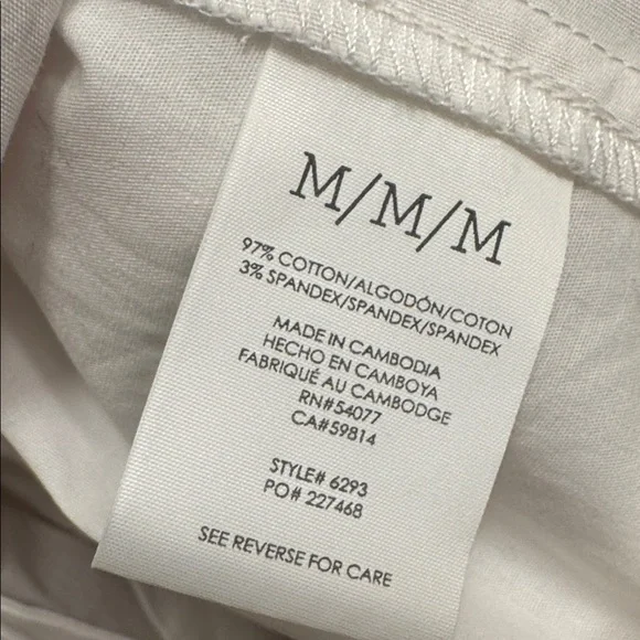 CAbi Highlife Wrap Shirt in Medium, White - Picture 5 of 5